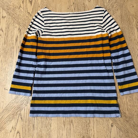 J.Crew Striped‎ Long Sleeve Shirt Small - Picture 2 of 8